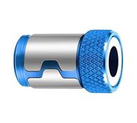 Bague de tournevis magnétique - Accessoire pour outil électrique avec magnétiseur pointu | Support de fermeture solide amovible | Embout de à vis en métal pour réparation de Man