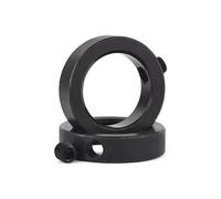 Bague de verrouillage d'extrémité d'arbre/bague de fixation d'axe optique, bagues de butée de roulement, bague de positionnement(Double hole,1Set 70x100x19xM10)