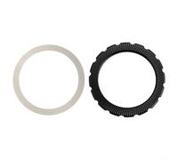 Bague de verrouillage en alliage d'aluminium pour pivot pour bouchon à vis, pour verrouillage central de vélo pour anneau et frein pour couvercle compatible avec bouchon de protection de frein à