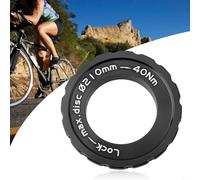 Bague de verrouillage pour moyeu de frein à disque central en aluminium compatible avec les essieux et rotors de 9 mm, 12 mm, 15 mm