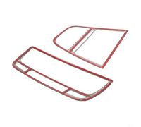 Bague décorative en acier inoxydable pour grille d'aération centrale Opel pour Vauxhall Mokka années 2013 2014 2015 2016 (B)