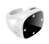 Bague Défilement Téléphone, Contrôleur Tactile sans Fil, Accessoires pour Caméra et Photo pour Travail, Présentation, Jeux, Lecture, Vidéo, Diffusion en Direct, Médias