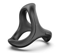 Bague D'EntraîNement En Silicone En Forme De Y Pour L'EntraîNement D'Endurance, Bague Anti-Chute Pour Hommes Cadeau D'Accessoire-Couple D-4 (Version Noire)