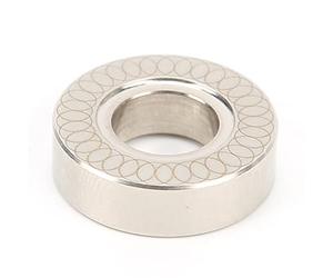 Bague d'équilibre de Queue de Billard en Acier Inoxydable, Outil d'entraînement Professionnel pour bâtons de Billard pour Les Joueurs, Accessoires d'entraînement 3/8 5/16, (3/8 Tooth Universal Club