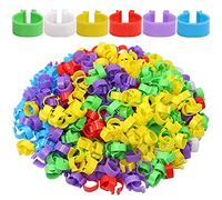 Bague des pieds 100pcs Poulet Diamètre intérieur 16/18/20 / 25mm Bague à pied sans textelle d'étiquette Boucle de volaille de volaille de canard canard oie oie outil d'identification animal Pratique e