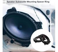 Bague D'Espacement De Haut-Parleur Bague D'Espacement Tweeter Adaptateur D'Espacement Haut-Parleur Pour Toyota Bague Support D'Espacement Haut-Parleur Étanche Subwoofer Abs 2 Set