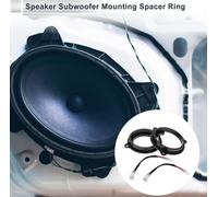 Bague D'Espacement De Haut-Parleur Bague D'Espacement Tweeter Adaptateur D'Espacement Haut-Parleur Pour Nissan Bague Support D'Espacement Haut-Parleur Étanche Subwoofer Abs 2 Set