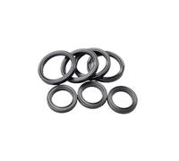 Bague d'étanchéité à quatre lèvres, élastique, pour cylindres hydrauliques, pistons, tiges de piston. CS 2,62 mm, ID 1,2-101,27(ID 9,19 mm (10 PCS)_2,62 MM)
