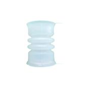 Bague d'étanchéité élastique de l'arbre de mélange, pièces de rechange for Machines à glace à service doux, accessoires à manchon ondulé blanc 4 pièces