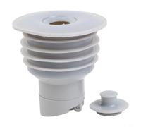 Bague d'étanchéité en silicone à 7 couches pour égout, anti-odeur et anti-débordement avec rebond automatique à 90°, convient aux tuyaux de 35 à 75 mm pour cuisine, salle de bain, machine à laver (1