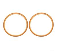 Bague d'étanchéité en silicone pour autocuiseur en alliage d'aluminium de 18 à 32 cm - Joint de rechange avec design transparent pour inspection 2 ou 5 unités (B 32 cm)