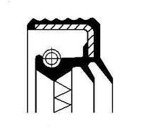 Bague d'étanchéité, moyeu de roue CORTECO 01019879B pour UNIMOG 3.78 1977-199