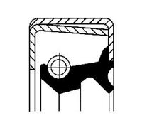 Bague d'étanchéité, moyeu de roue CORTECO 12011416B