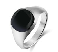 Bague d'étanchéité noire en acier titane, bague d'étanchéité noire en acier inoxydable