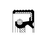 Bague d'étanchéité pour vilebrequin compatible avec Citroën LNA + AMI + 2 CV + Dyane 68-90