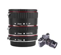Bague d'extension Macro autofocus Anneaux intermédiaires autofocus Tubes d'extension combinés 31 mm 21 mm et 13 mm pour appareils Photo EF et EF-S Accessoires de macrophotographie rapprochée