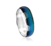 Bague d'humeur pour enfants, bague magique de sentiment d'émotion, couleur 'humeur changeante, en alliage, bijoux pour hommes et femmes