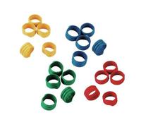 Bague D'identification Coloris Assortis 20 Mm 4x25