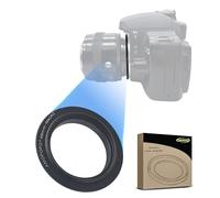 Bague d'inversion d'objectif macro 49 mm compatible avec les appareils photo Nik-F D1, D1H, D4, D100, D200, D300, D300S, D700, D800, D70, D70S, D3100, D3200, D5000 et avec objectif de filetage de