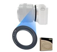Bague d'inversion d'objectif macro 52 mm vers NEX compatible avec Sony A9 A7 A7s A7R A7II A7RII A7SII A6300 A5100 A6000 A5000 A3000 NEX-5T NEX-3N NEX-6. avec filetage de filtre de 52 mm