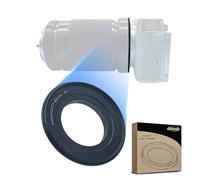 Bague d'inversion d'objectif macro 67 mm compatible avec FX X Mount X X-E1 X-T100 X-T10 X-T1IR X-T1 X-T20 X-H1 X-M1 X-Pro1 X-Pro2, avec objectif à filetage de filtre de 67 mm. Prise de vue macro (67