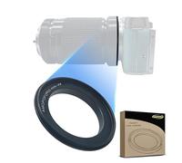 Bague d'inversion d'objectif macro FX 55 mm compatible avec FX X Mount X-A5 X-A20 X-A10 X-A3 X-A2 X-A1 X-T2 X-E3 X-E2 X-E1 X-TX-M1 X-Pro1 X-Pro2. Avec objectif fileté de 55 mm. Macro Shoot