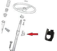 Bague d'isolation de colonne de direction pour VW Combi Bay Window 68 ->69
