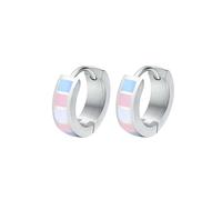 Bague d'oreille en acier inoxydable pour couple - Bijoux de personnalité créative, Métal