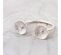 Bague double fleur des mers