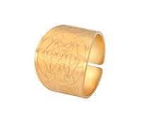 Bague du Sceau des 7 Archanges et de Metatron, Sceau de Lilith, Symbole Biblique, Amulette en Acier Inoxydable - Cadeaux pour Hommes et Femmes