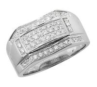 Bague, EDS JEWELS, Homme, Argent fin 925, Oxyde de Zirconium, 42414 59