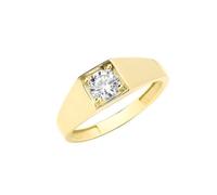 Bague, EDS JEWELS, Homme/Femme, Or 375/1000, Oxyde de Zirconium, 47142 60