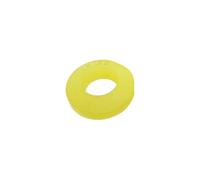 Bague élastique en caoutchouc polyuréthane rouge/jaune/noir, rondelle tampon d'accouplement, goupille de colonne, joint d'amortisseur(Polyurethane,2pcs 45x86x21mm)