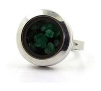 Bague Emeraude brut G