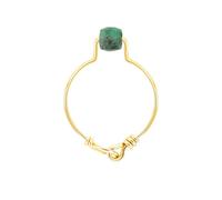 Bague émeraude & or 14k gold-filled (54)