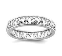 Bague empilable en argent sterling 925 avec capricorne zodiaque pour femme, US 5 | EU 49.75 | DE 15.75 | JP 9 | UK J 1/2, Métal Argent Argent sterling, Aucune pierre précieuse