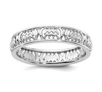 Bague empilable en argent sterling 925 avec signe du zodiaque Verseau pour femme, US 5 | EU 49.75 | DE 15.75 | JP 9 | UK J 1/2, Métal Argent Argent sterling, Aucune pierre précieuse