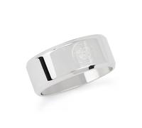 Bague en acier inoxydable sous licence officielle Celtic FC dans une boîte cadeau - Taille X (Large)