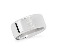 Bague en acier inoxydable sous licence officielle Liverpool FC - Taille M pour homme/unisexe