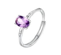 Bague En Argent 925 Avec Pierres Précieuses Naturelles, Pierre De Naissance Ovale, Diamant Simulé, Alliance De Mariage, Alliance Torsadée Pour Femmes Et Filles, Bijoux Cadeaux, Bague En Agate