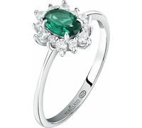 Bague en argent avec zirconia Tesori SAIW1550 - Circonférence : 58 mm.