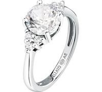 Bague en argent brillant pour femme Tesori SAIW29901 - Circonférence : 56 mm.