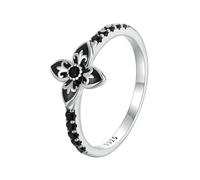 Bague En Argent Sterling 925 Avec Fleur De Nuit Pour Femme, Bijou Fin, Cadeau D'anniversaire