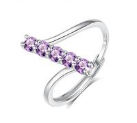 Bague En Argent Sterling 925 Avec Pierre Précieuse Naturelle Ronde, Ajustable, Idéale Pour Un Mariage Ou Une Promesse.
