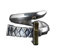 Bague en argent sterling, bague ouverte en forme d'épée, style homme, simple et tendance. Bijou à offrir.