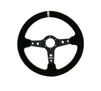 (Bague en argent) Volant de voiture Spceddy Mcx 14 pouces 350 mm Volant de voiture de course à la dérive