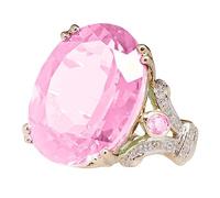 Bague en forme d'œuf tendance pour femme, 10号, Métal, Aucune pierre précieuse
