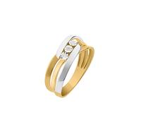 Bague en or 375/1000 et diamant