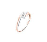 Bague en or 375/1000 et diamant