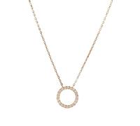 Bague en or collier de diamants complet chaîne de clavicule simple et polyvalent haut de gamme et décoration de collier exquis